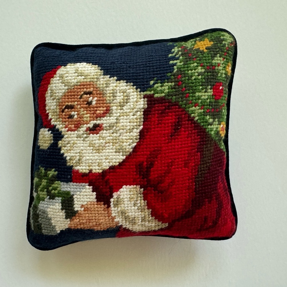 Santa Claus Pillow Christmas Decor Holiday